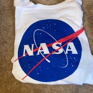 NASA Cropped Teeshirt